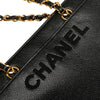 Secondhand Chanel Caviar Logo Chain Tote