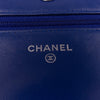 Chanel Quilted Boucle Tweed Charm Wallet On Chain Secondhand