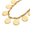 Chanel Gold Plated Mademoiselle Chain Necklace Secondhand