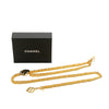 Chanel Gold Plated Quilt Charm Chain Belt Secondhand