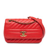 Chanel Small Diagonal Quilted Goatskin Flap Secondhand
