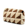Saint Laurent Medium Suede and Shearling Patchwork Jamie Shoulder Bag Secondhand