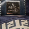 Fendi Zucchino Canvas Shoulder Bag Secondhand