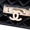 Chanel Quilted Patent Golden Class East West Wallet on Chain Secondhand