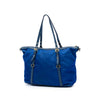 Prada Saffiano Trimmed Tessuto Zip Top Convertible Tote Secondhand