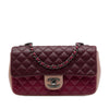 Secondhand Chanel Paris Edinburgh Medium Classic Tricolor Lambskin Single Flap