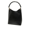 Gucci Leather Bamboo Shoulder Bag Secondhand