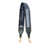Dior Embroidered Canvas Bag Strap Secondhand