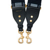 Dior Embroidered Canvas Bag Strap Secondhand