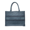 Dior Medium Oblique Denim Book Tote Secondhand