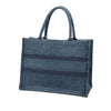 Dior Medium Oblique Denim Book Tote Secondhand
