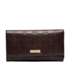 Gucci Guccissima Bifold Double Long Wallet Secondhand