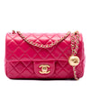 Chanel Mini Rectangular Classic Lambskin Pearl Crush Single Flap Secondhand