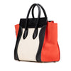Secondhand Celine Mini Canvas Tricolor Luggage Tote