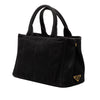 Prada Small Canvas Canapa Logo Tote Secondhand