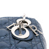 Dior Mini Crinkled Calfskin Cannage Lady Dior Secondhand