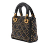 Dior Mini Lambskin Cannage Studded Supple Lady Dior Secondhand
