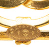 Chanel CC Gold Plated Square Brooch Secondhand