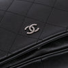 Chanel CC Quilted Lambskin Full Flap Wallet on Chain Secondhand