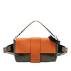 Fendi Large Zucca Canvas and Leather Convertible Belt Baguette Secondhand