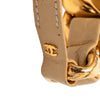 Chanel CC Gold Plated Leather Woven Chain Bracelet Secondhand