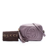 Gucci Metallic Leather Soho Disco Crossbody Secondhand