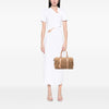 Fendi Zucca Canvas Selleria Boston Bag Secondhand