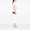 Dior Small Oblique Canvas Saddle Pouch with Chain Secondhand