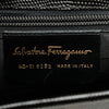 Secondhand Ferragamo Embossed Lizard Leather Vara Bow Handbag