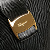 Secondhand Ferragamo Embossed Lizard Leather Vara Bow Handbag