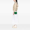 Gucci Mini Calfskin Web 1947 Bamboo Top Handle Bag Secondhand