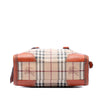 Secondhand Burberry Small Haymarket Check Coated Canvas Honeywood Tote