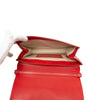Ferragamo Small Calfskin and Suede C Clutch With Chain Secondhand