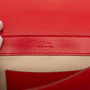 Ferragamo Small Calfskin and Suede C Clutch With Chain Secondhand
