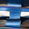 Gucci Small Metallic Calfskin Bamboo Shopper Satchel Secondhand