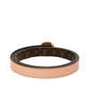 Louis Vuitton Monogram and Leather LV Circle Reversible Belt Secondhand