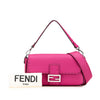 Fendi Leather Selleria Baguette Satchel Secondhand