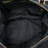 Prada Saffiano Trimmed Tessuto Zip Top Convertible Tote Secondhand