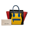Secondhand Celine Mini Tricolor Leather Luggage Tote
