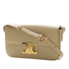 Celine Shiny Calfskin Triomphe Claude Shoulder Bag Secondhand