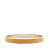 Hermès Leather Kelly Cadena Lock Bangle Bracelet Secondhand