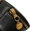 Chanel Caviar Round Travel Jewelry Case Secondhand