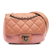 Chanel Paris Salzburg Mini Quilted Glazed Calfskin and Felt Edelweiss Flower CC Flap Secondhand