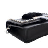 Fendi Studded Leather Karlito Wallet on Chain Secondhand