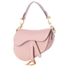 Dior Mini Grained Calfskin Saddle Bag Secondhand