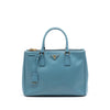 Prada Medium Saffiano Lux Galleria Double Zip Satchel Secondhand