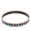 Hermès Narrow Enamel Clous de Trompe Bangle 65 Secondhand