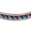 Hermès Narrow Enamel Clous de Trompe Bangle 65 Secondhand