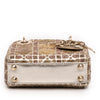 Dior Micro Metallic Calfskin Cannage Beaded Lady Dior Secondhand