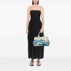 Prada Large Canvas Canapa Azulejos Satchel Secondhand